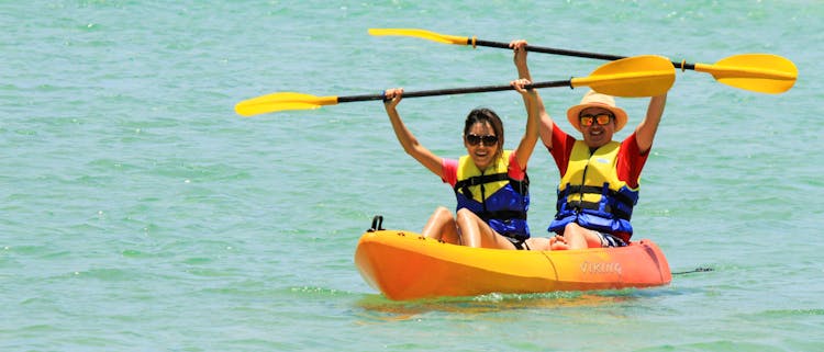 Noosa dolphin view sea kayak and beach 4X4 adventure day tour