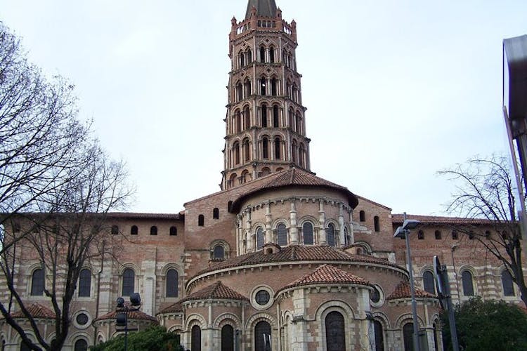 Self guided tour with interactive city game of Toulouse