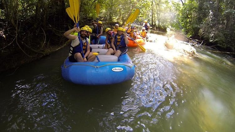 Lacandon jungle rafting and trekking tour from Palenque