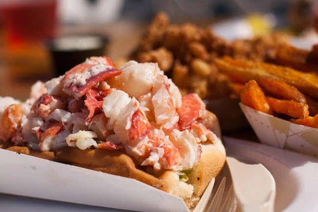 Boston Seafood Tour - Lobster Roll with Fries Closeup.jpeg