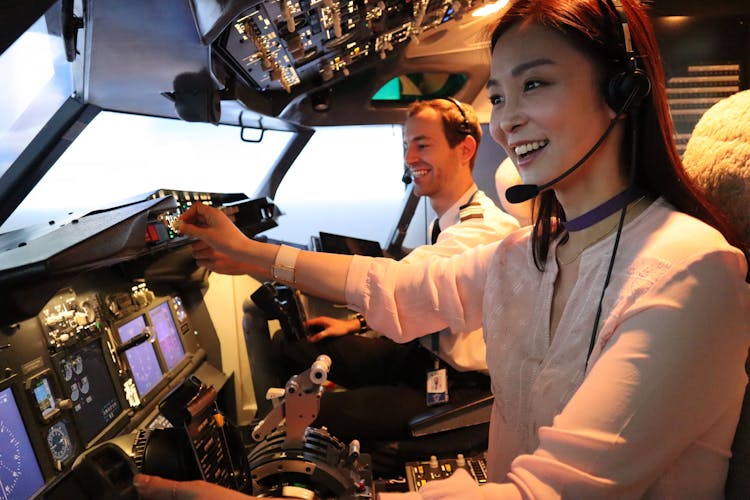Boeing 737 virtual flight experience