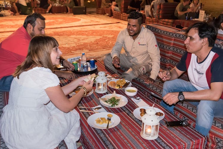 Dubai desert safari with BBQ dinner & local driver