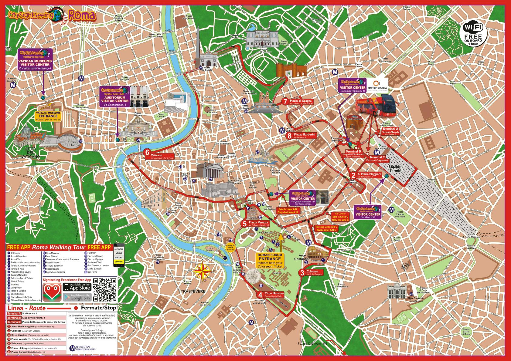 Citysightseeing Roma Biglietti 24 48 O 72 Ore Musement