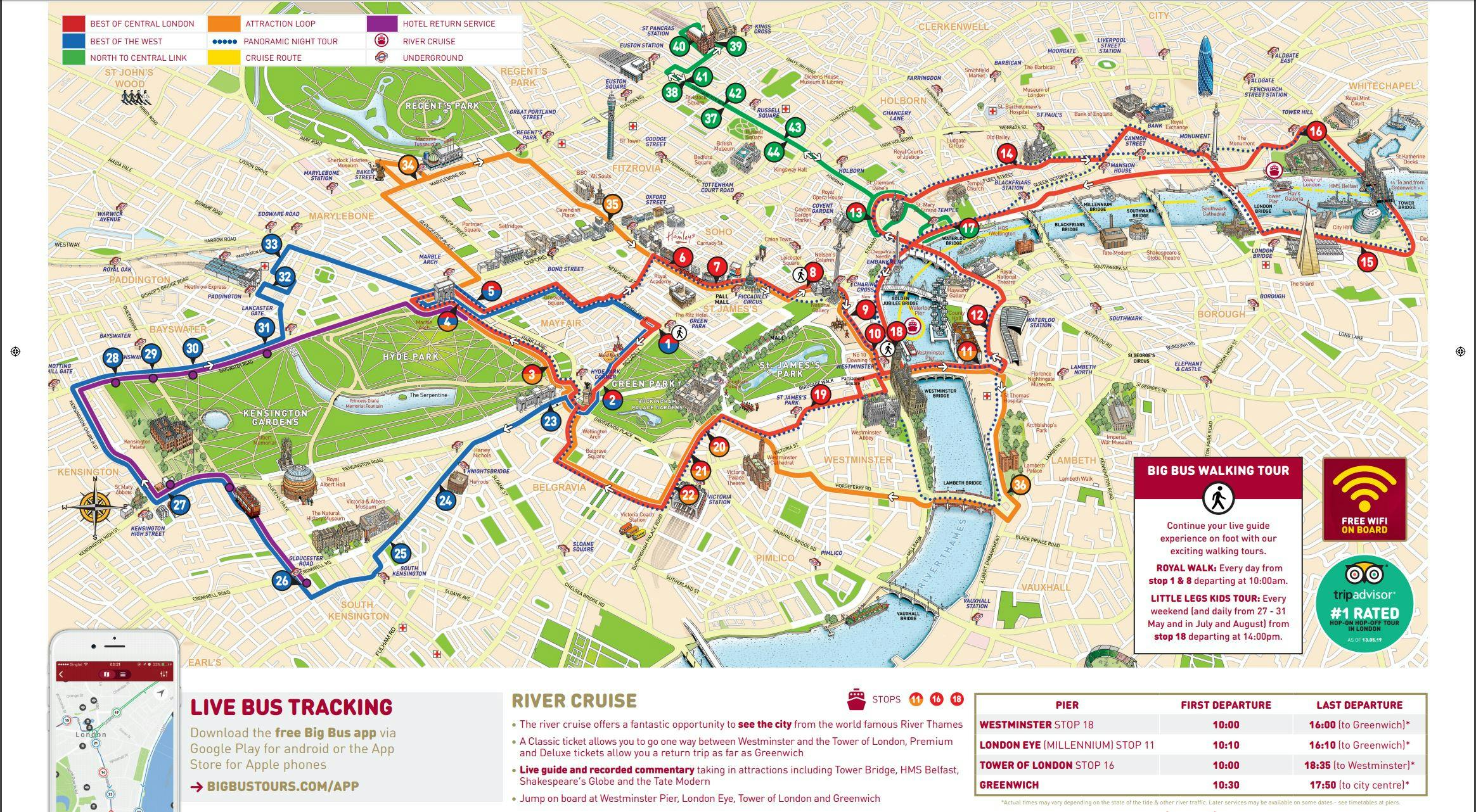 London Bus Routes Map